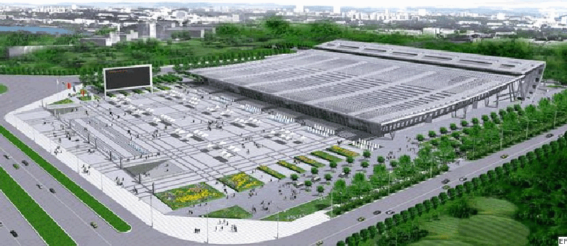 安徽國際會展中心外觀圖